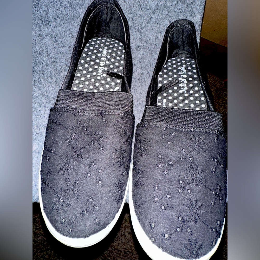 Serra Ladies Memory Foam Slip on Shoes - Size 8
